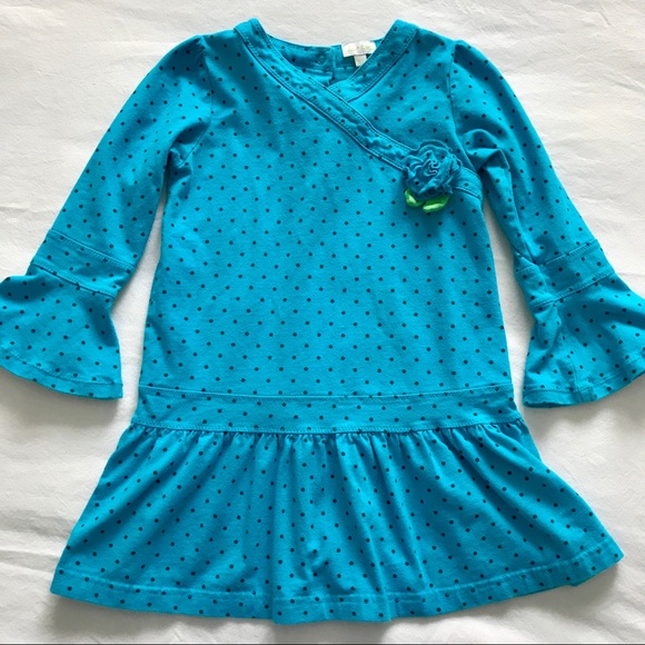 (2) Old Navy Le Top Dresses Fall Floral Polka Dot - Picture 3 of 4